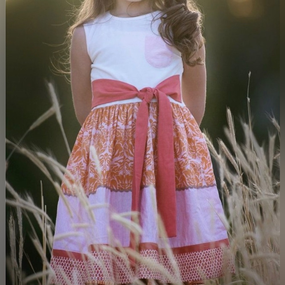 Persnickety Sweet Pea Picnic Dress Sz 5